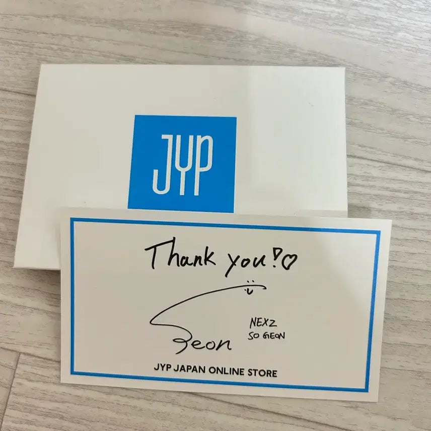 [BUNJANG] NEXZ So Geon Signed Card / 넥스지 소건 사인카드
