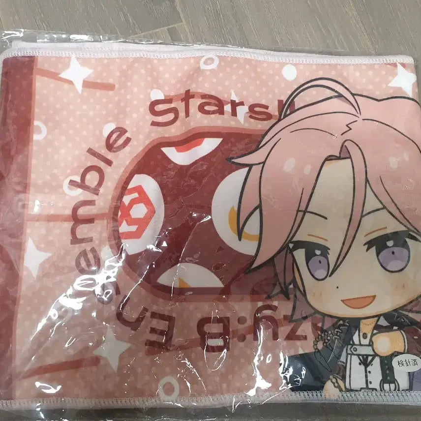 [BUNJANG] Crazy Bee Face Towel &amp; Rubber Strap Set / 애니메이트 카페 콜라보 크레이지비 페이스타올&amp;러버스트랩