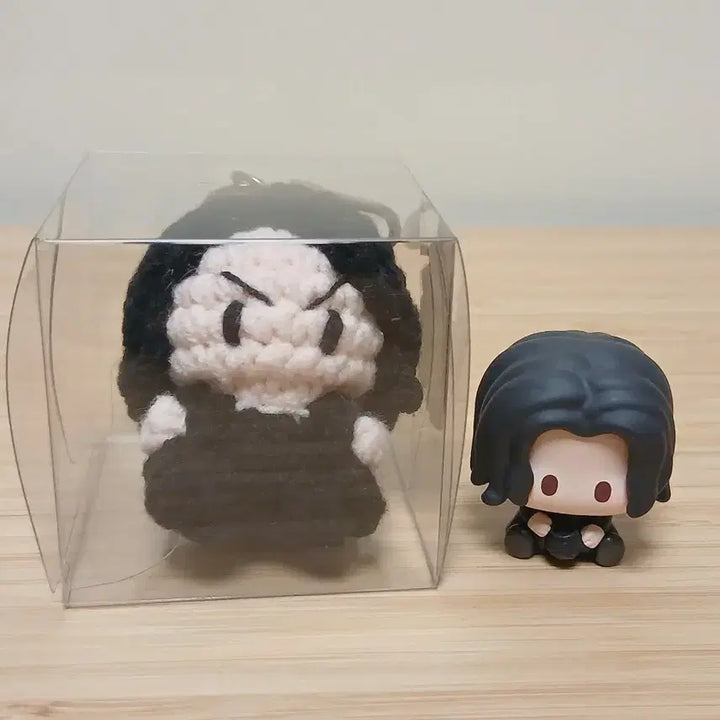 [BUNJANG] Snape Knitted Doll Keychain / ㅁㄹㅇㄴㅌ님 스네이프 뜨개질 인형키링 원가양도