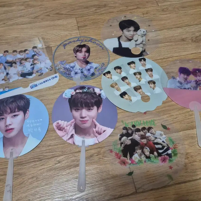[BUNJANG] Wanna One Park Ji Hoon Bundle Set Fan / 워너원 박지훈 부채 일괄
