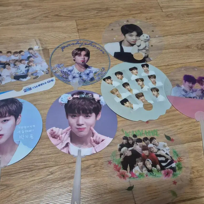 [BUNJANG] Wanna One Park Ji Hoon Bundle Set Fan / 워너원 박지훈 부채 일괄