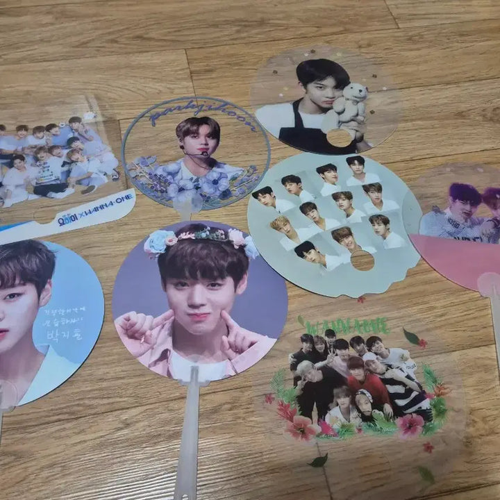 [BUNJANG] Wanna One Park Ji Hoon Bundle Set Fan / 워너원 박지훈 부채 일괄