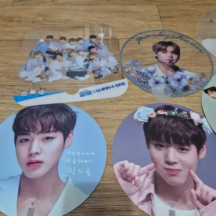 [BUNJANG] Wanna One Park Ji Hoon Bundle Set Fan / 워너원 박지훈 부채 일괄