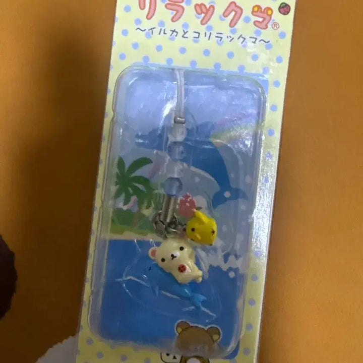 [BUNJANG] Rilakkuma Korilakkuma &amp; Kii Dolphin Strap / 코리락쿠마 키이 스트랩