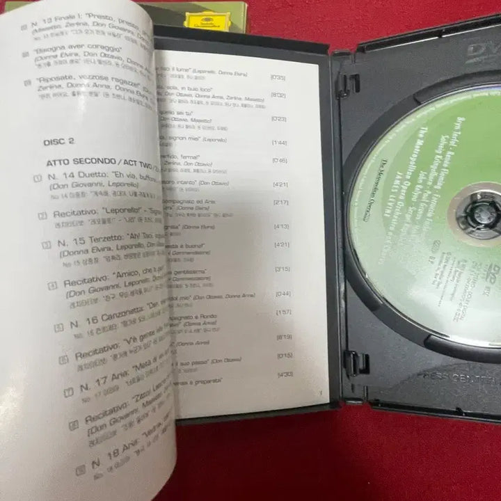 [BUNJANG] Mozart Don Giovanni 2-Disc DVD Metropolitan Opera / 모차르트 돈 조반니 DVD 2디스크 Metropolitan Opera