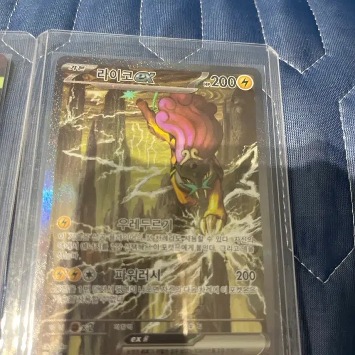 [BUNJANG] Pokemon Card Raikou / Mega Zeraora SAR / 포켓몬 카드 라이코/메가제라오라 SAR