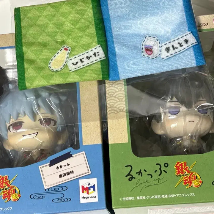 [BUNJANG] Gintama Gintoki &amp; Hijikata Lookup Figures Bundle (Including Exclusive Cushion) / 은혼 긴토키, 히지카타 룩업 일괄 (특전 방석 포함)