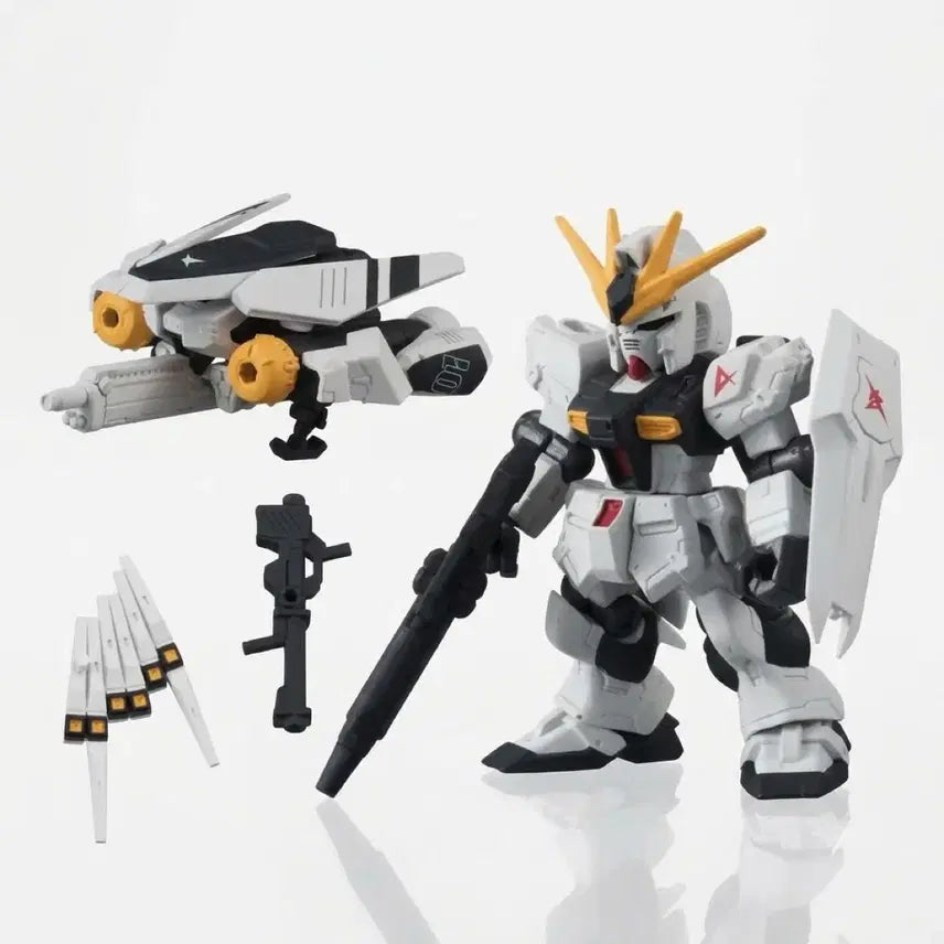 [BUNJANG] Gundam Ensemble Vol. 4 Nu Gundam Set (Sealed) / 건담 앙상블 4탄 뉴건담 세트(미개봉) - 모빌슈트 앙상블