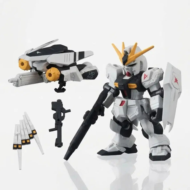 [BUNJANG] Gundam Ensemble Vol. 4 Nu Gundam Set (Sealed) / 건담 앙상블 4탄 뉴건담 세트(미개봉) - 모빌슈트 앙상블