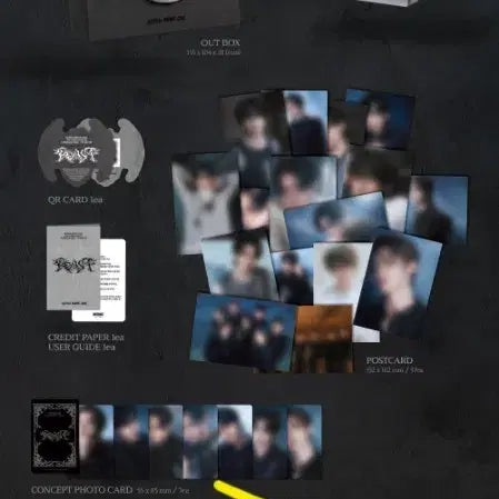 [BUNJANG] RD ONE Postcard Album / 알디원 포스트카드 앨범