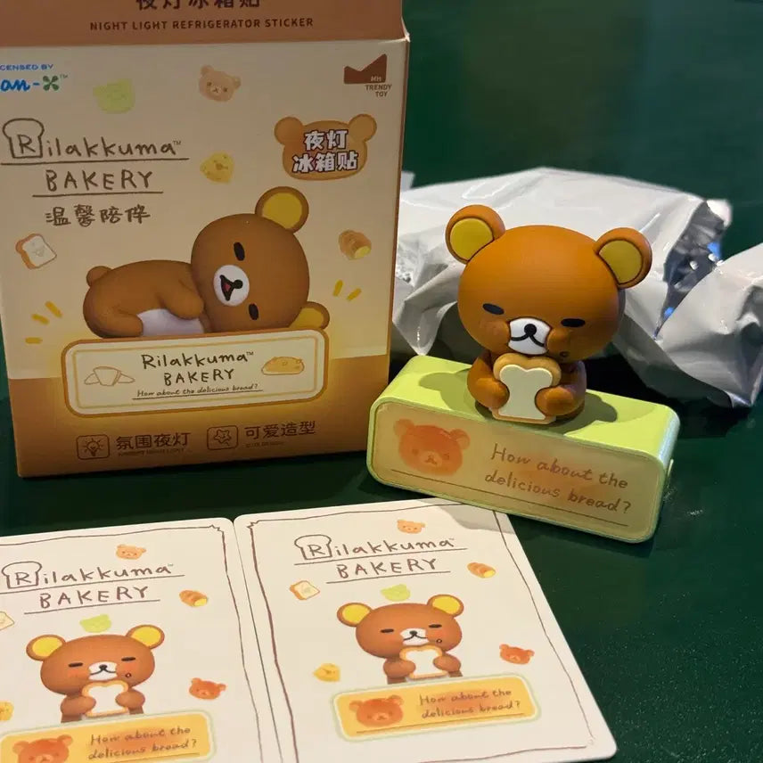 [BUNJANG] Rilakkuma Bread Light Magnet / 리락쿠마 빵 라이트 자석