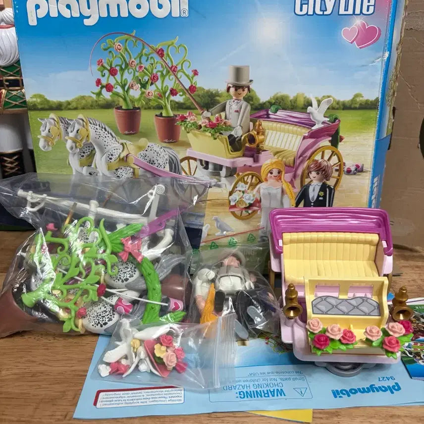 [BUNJANG] Playmobil 9427 Wedding Carriage / 플레이모빌 9427 시티라이프 웨딩마차 (오늘만이가격)