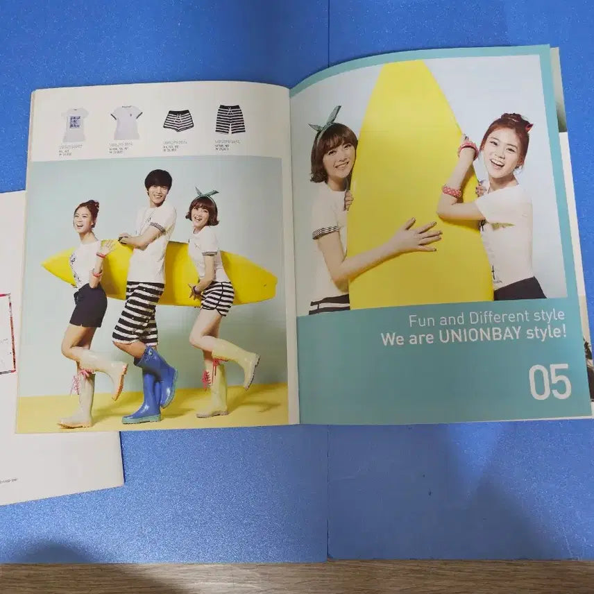 [BUNJANG] UNIONBAY 2012 Summer Catalog &amp; 2013 Summer Catalog Bundle Set / 카라 한승연 강지영 배우 이민기 유니온베이 카탈로그 화보집 2종 일괄