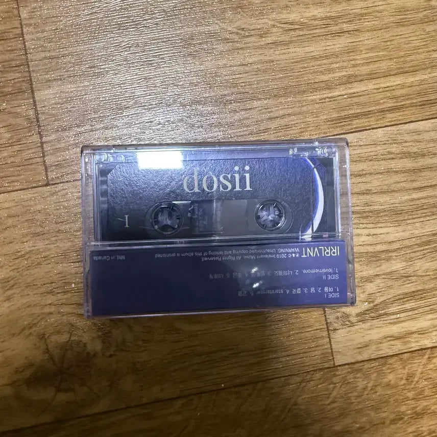 [BUNJANG] Dosii 1st Album Cassette Tape / Dosii - 1집 카세트 테이프