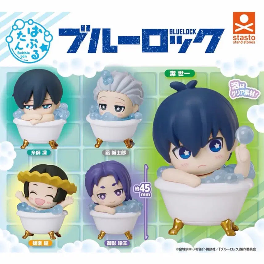 [BUNJANG] Blue Lock Bubble Ball Figure 5-Piece Full Set / 마지막 할인!! (새상품) 블루록 버블탄 피규어 5종 풀세트
