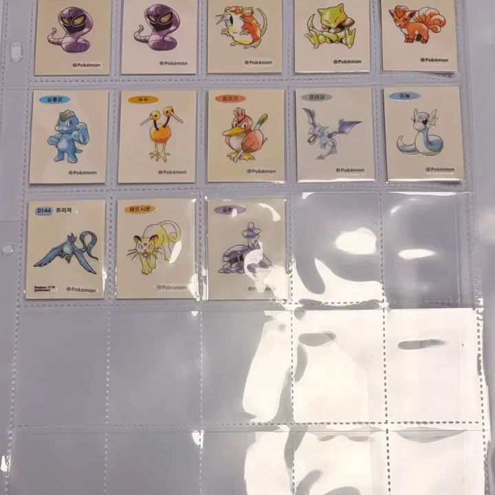 [BUNJANG] Pokemon 30th Anniversary Artwork Sticker Set / 업데이트예정)포켓몬 30주년 (아트웍) 띠부실 팝니다