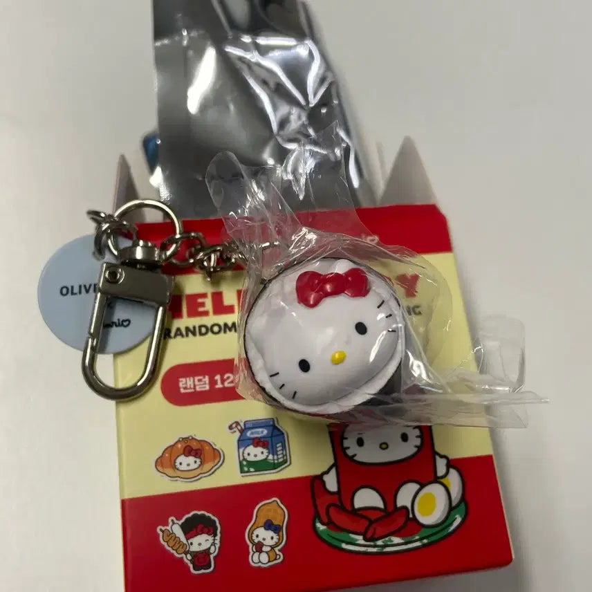 [BUNJANG] Olive Young Kitty Ten by Ten Keyring / 올리브영 키티 텐바이텐 지역 키링 김천 김밥