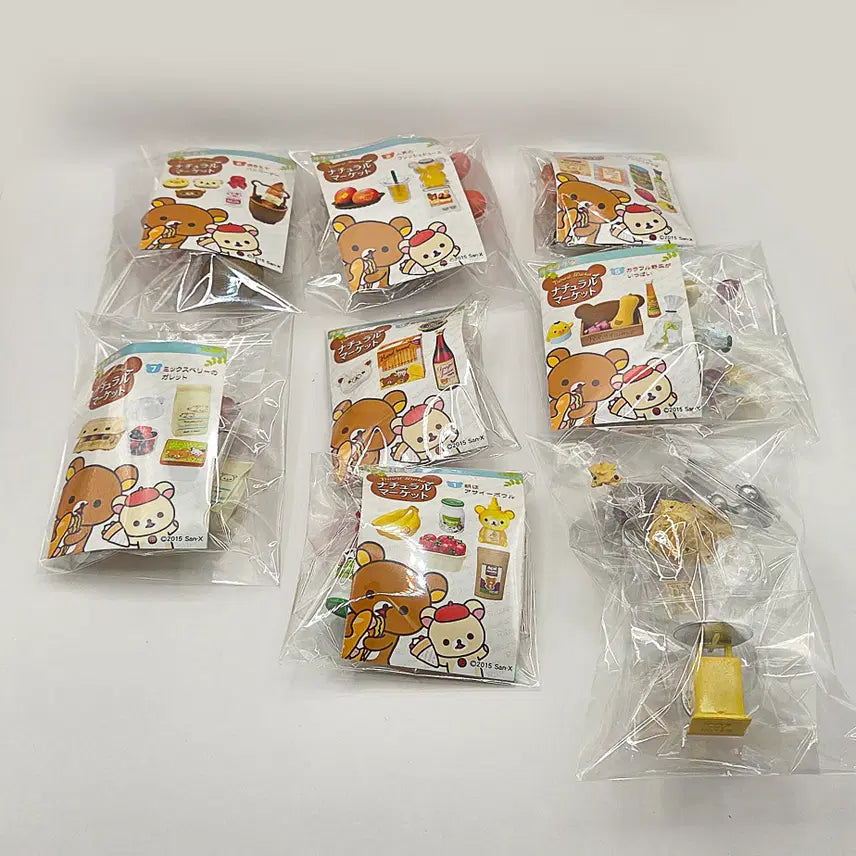 [BUNJANG] Re-Ment Rilakkuma Natural Market Display Set / 리멘트 리락쿠마 내추럴마켓 전시품 풀 세트(박스X) 판매합니다.