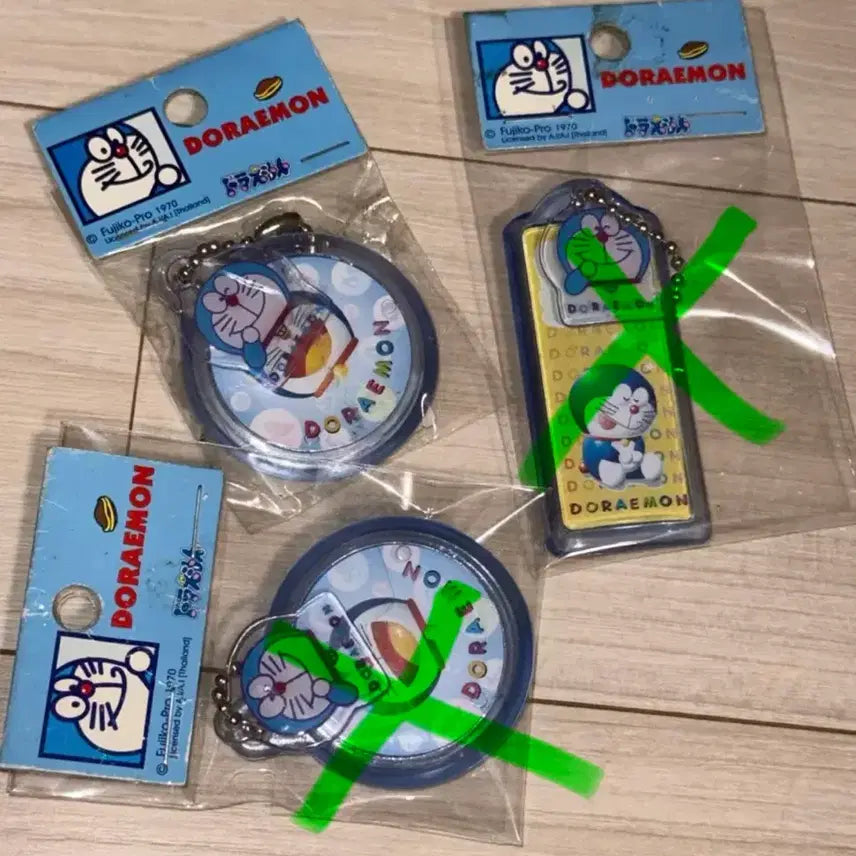 [BUNJANG] Doraemon Classic Keychain / 고전문구 도라에몽 키링