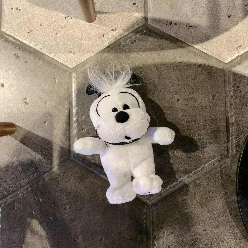 [BUNJANG] Classic Little Bob Dog Plush Keychain Bag Charm / 리틀밥독 인형 키링 가방고리 고전