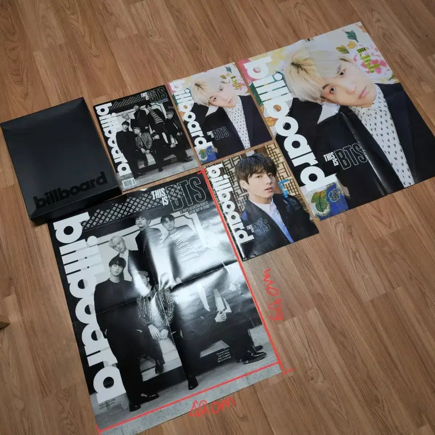 [BUNJANG] BTS 2018 Billboard Magazine Poster Set / BTS  2018 빌보드 잡지 포스터 세트