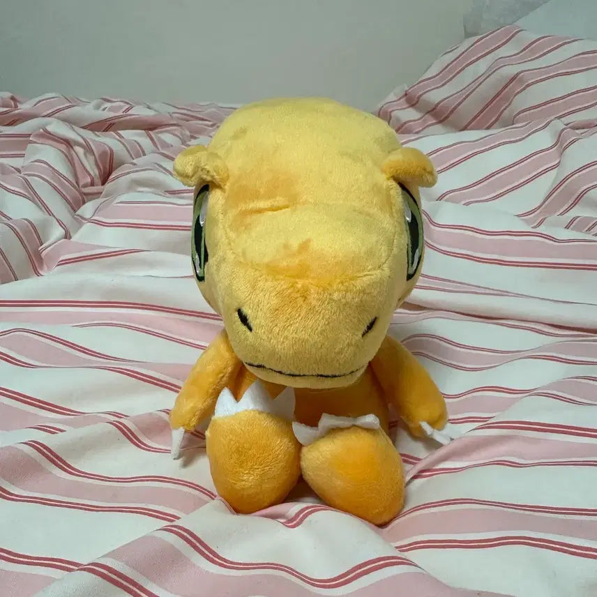 [BUNJANG] Agumon Plush Doll / 디지몬 아구몬 솜인형 누이