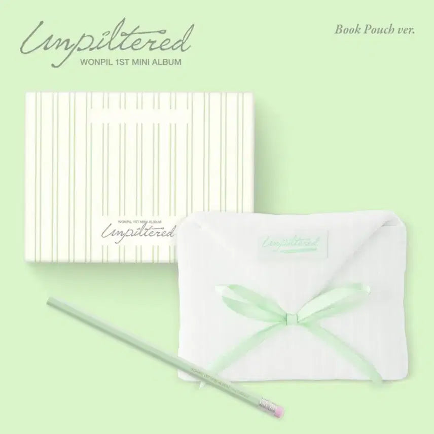 [BUNJANG] DAY6 Wonpil Unfiltered Book Pouch Version Photobook / 원필 언필터드 북파우치버전 Unpiltered 데이식스