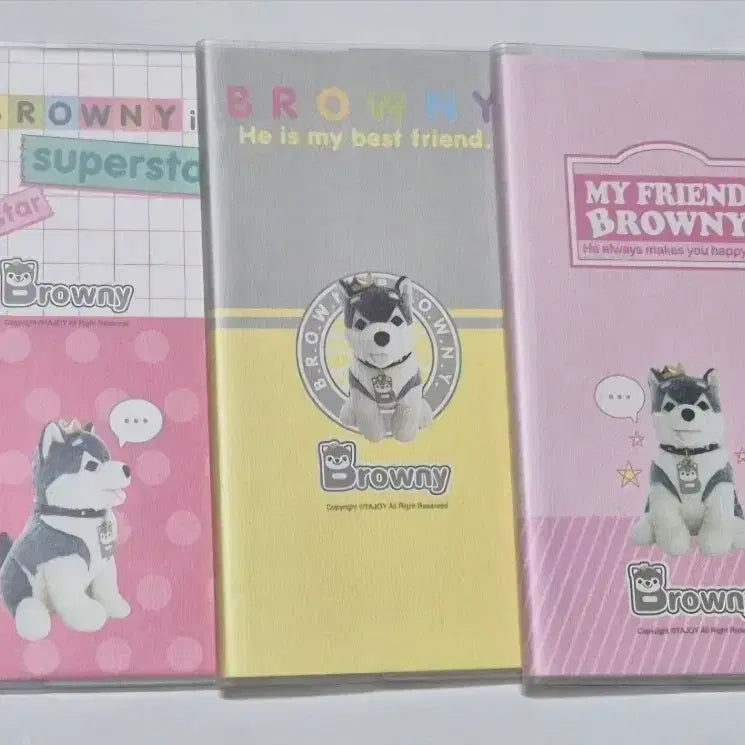 [BUNJANG] Brownie Schedule Notebook / 고전문구 브라우니 스케줄 수첩