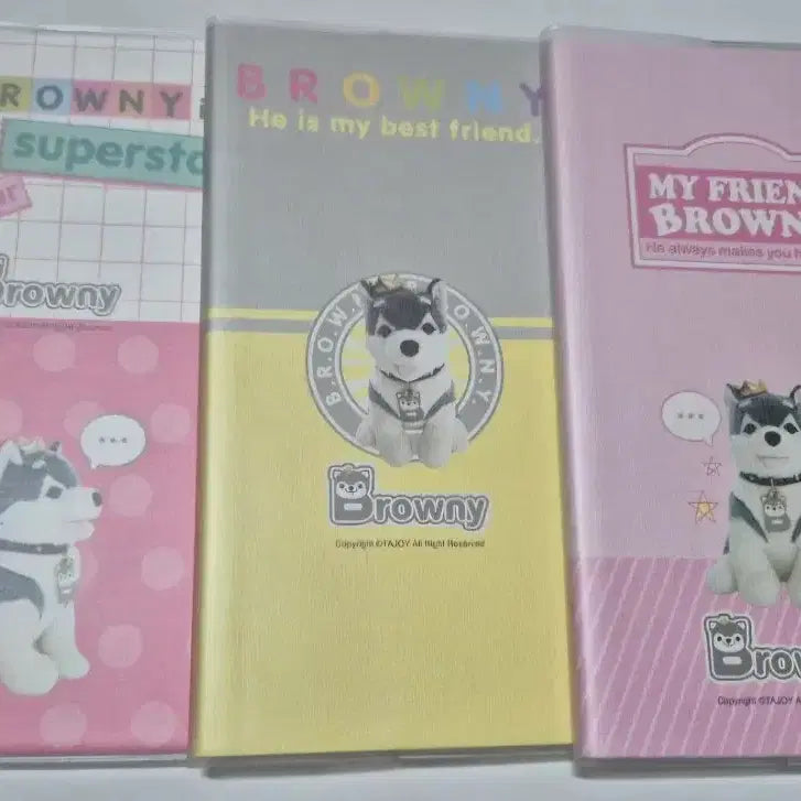 [BUNJANG] Brownie Schedule Notebook / 고전문구 브라우니 스케줄 수첩