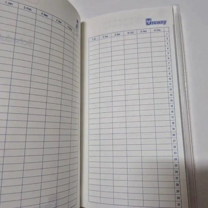 [BUNJANG] Brownie Schedule Notebook / 고전문구 브라우니 스케줄 수첩