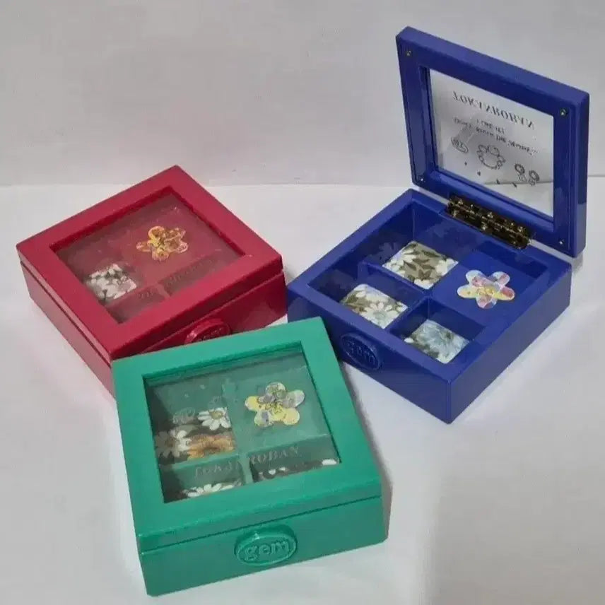 [BUNJANG] Vintage 90s Jewelry Box Case / 고전 90년대 쥬얼리 케이스 보석함