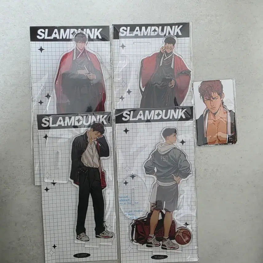 [BUNJANG] Slam Dunk Gu Nam Acryl Standee &amp; Photocard Bundle Set / 슬램덩크 구남님 아크릴+포카 일괄 판매