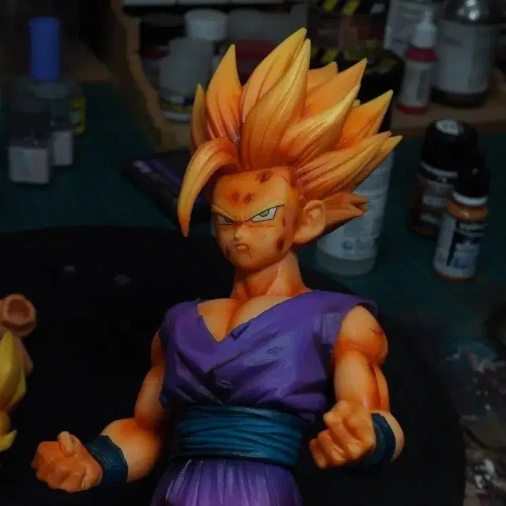 [BUNJANG] Grandista Super Saiyan 2 Gohan Custom Repaint Figure / 드래곤볼 그란디스타 오반 전문리페인트