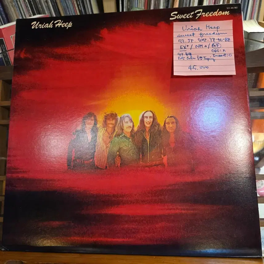 [BUNJANG] Uriah Heep Sweet Freedom 1973 Japanese First Press LP / Uriah Heep.sweet freedom.73.JP.초반.EX+/NM+.민트급LP