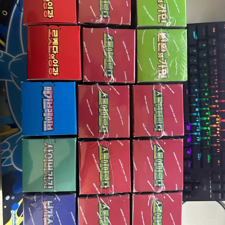 [BUNJANG] Pokemon Card Booster Boxes Bundle / (최저!)포켓몬카드 15박스 싸게 판매합니다