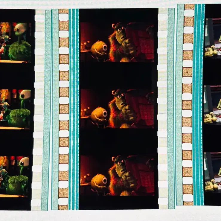 [BUNJANG] Monsters, Inc. Film Cut Set (6 pieces) / 몬스터 주식회사 필름컷 6매 / 영화 필름 / 픽사
