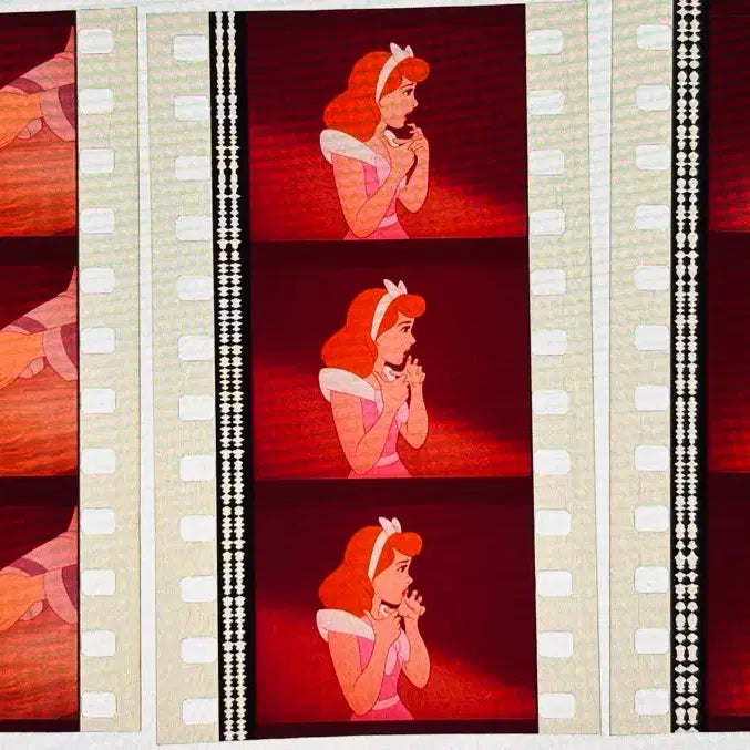 [BUNJANG] Disney Cinderella Film Cut 6 Sheets / 신데렐라 필름컷 6매 / 영화 필름 / 디즈니