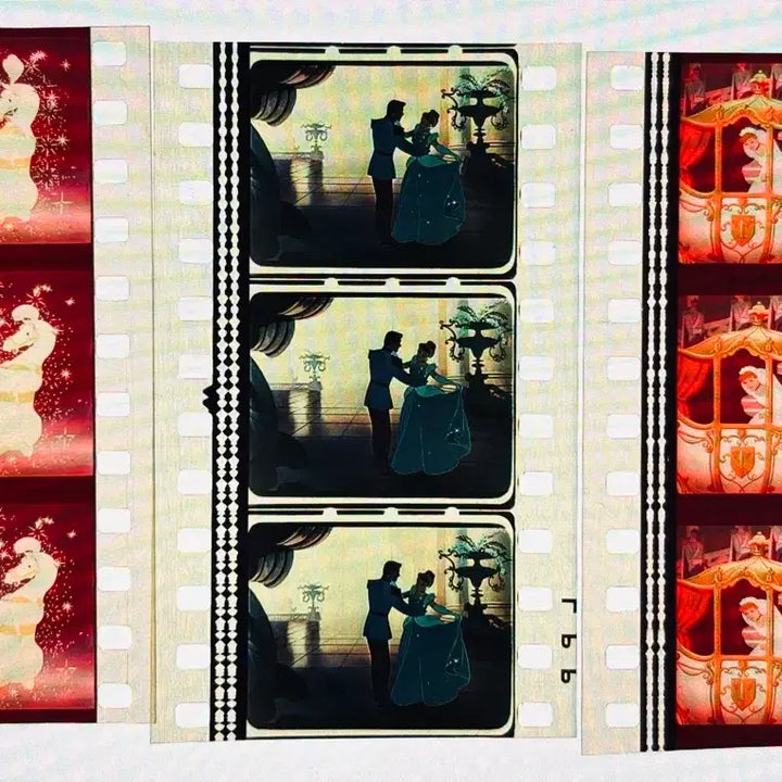 [BUNJANG] Disney Cinderella Film Cut 6 Sheets / 신데렐라 필름컷 6매 / 영화 필름 / 디즈니