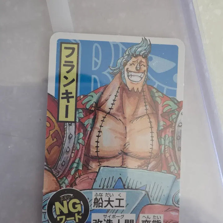 [BUNJANG] One Piece Character Card Frankie (Illustration) / 원피스 캐릭터 카드 프랑키 (일러스트)