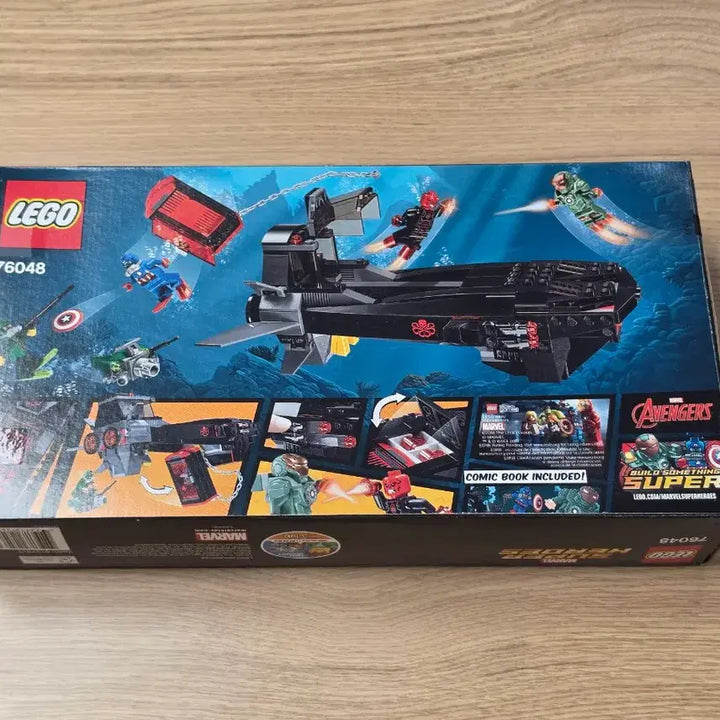 [BUNJANG] LEGO 76048 Iron Skull Sub Attack (Excluding Iron Man Minifigure) / 레고 76048 아이언맨 피겨 제외