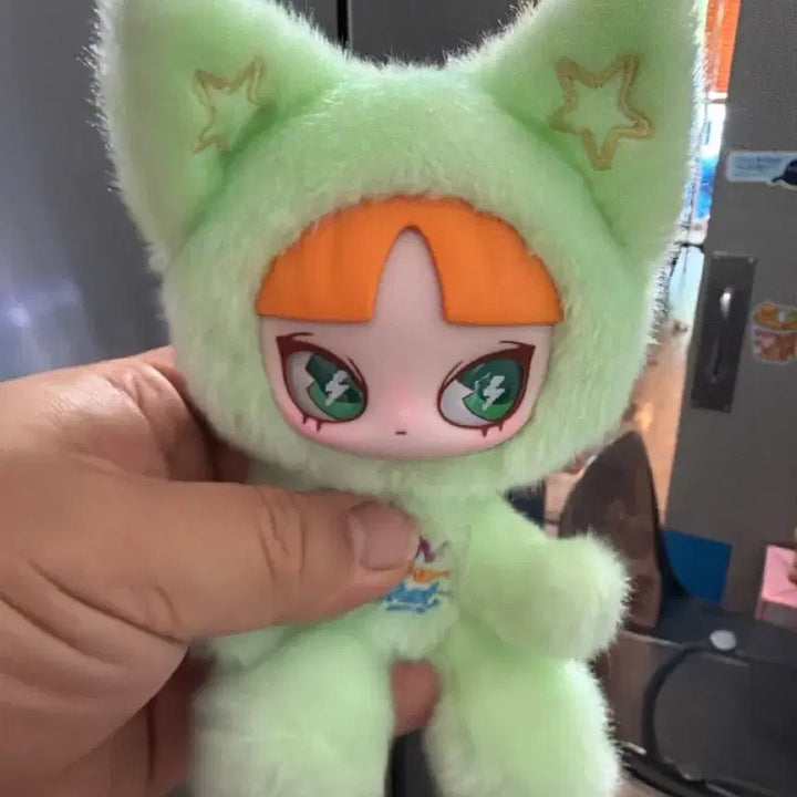 [BUNJANG] BabyThree Fluorescent Green Emerald Dolls Set / 베이비쓰리 형광 그린색 에머랄드 인형 모음