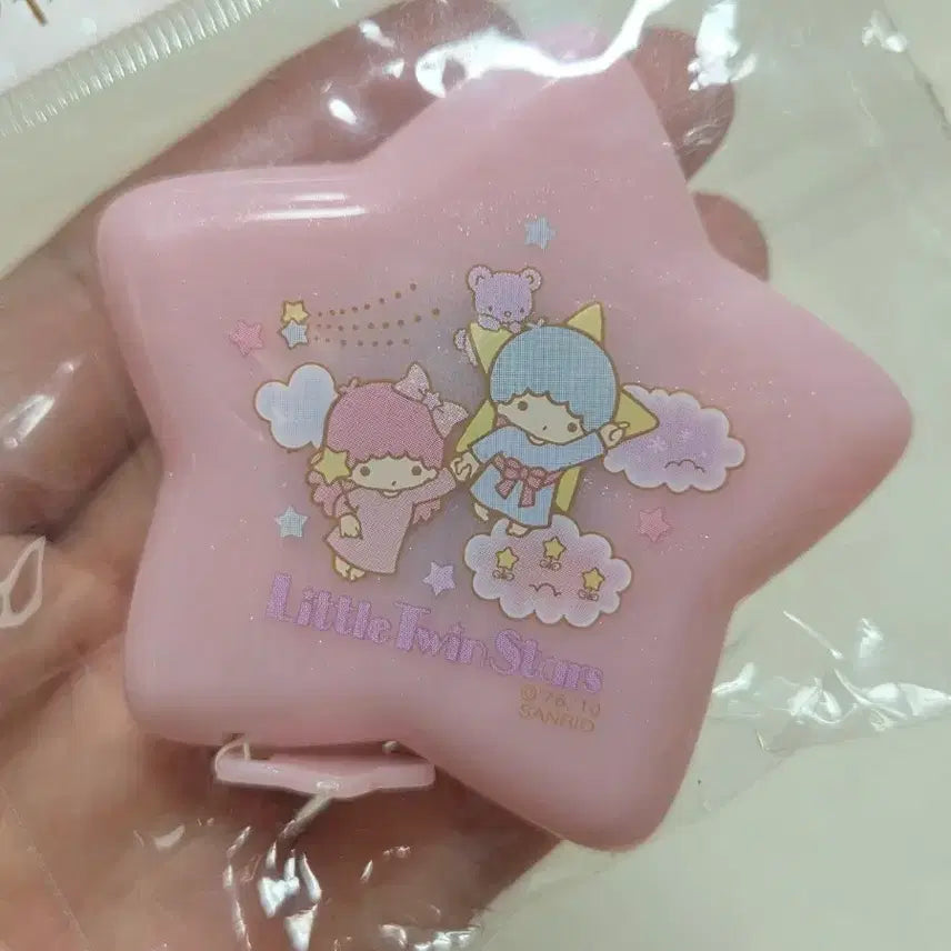 [BUNJANG] Little Twin Stars Star-Shaped Tape Measure / 고전키키라라 리틀트윈스타 별모양 줄자 고전문구