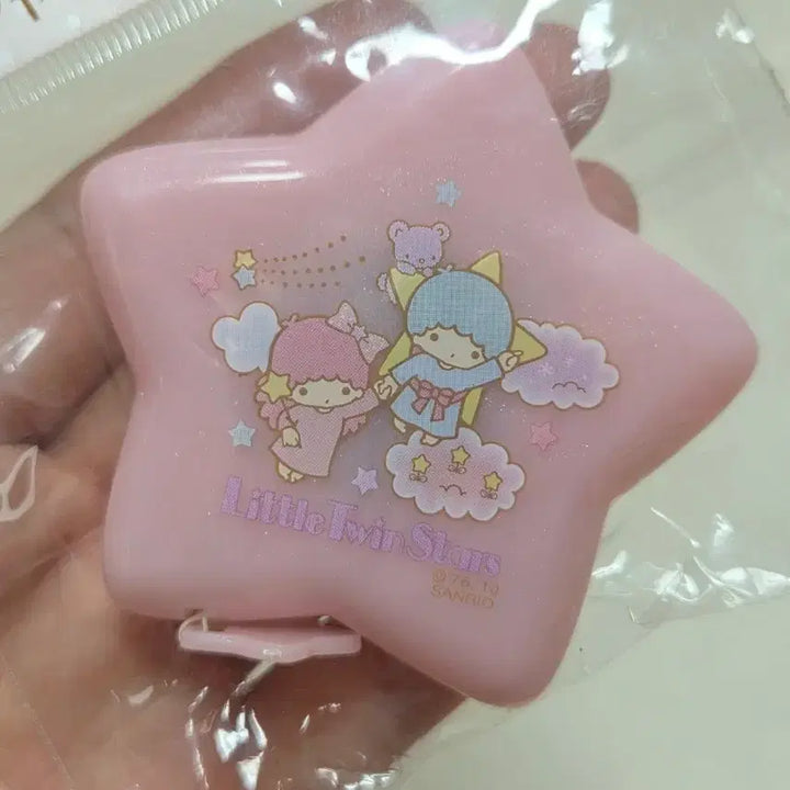 [BUNJANG] Little Twin Stars Star-Shaped Tape Measure / 고전키키라라 리틀트윈스타 별모양 줄자 고전문구