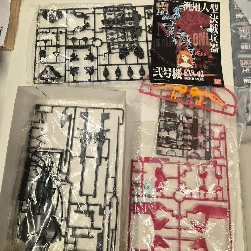 [BUNJANG] Bandai Evangelion Plastic Model Kit - EVA Unit-02 (Incomplete) / [미개봉/결품] 반다이 에반게리온 프라모델 에바2호기