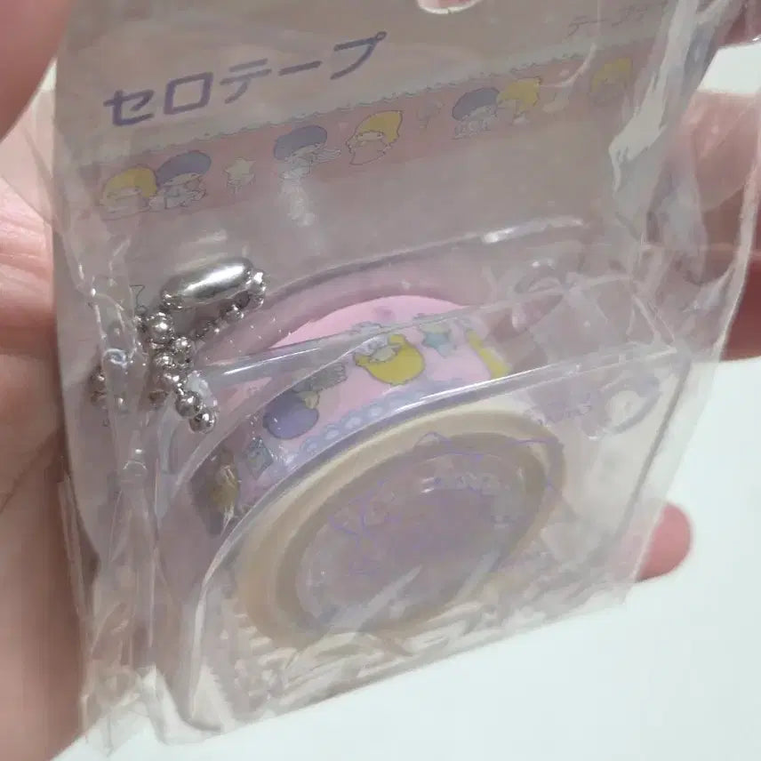 [BUNJANG] Little Twin Stars Classic Tape Cutter Keychain / 고전키키라라 리틀트윈스타 테이프커터기 키링 고전문구