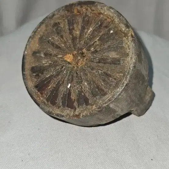 [BUNJANG] Korean Traditional Chrysanthemum Pattern Wooden Tteuksal (Rice Cake Mold) / 옛날 국화문 목제 떡살 전통 민속 생활공예품
