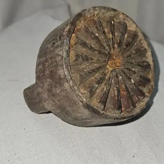 [BUNJANG] Korean Traditional Chrysanthemum Pattern Wooden Tteuksal (Rice Cake Mold) / 옛날 국화문 목제 떡살 전통 민속 생활공예품