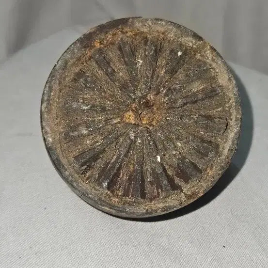 [BUNJANG] Korean Traditional Chrysanthemum Pattern Wooden Tteuksal (Rice Cake Mold) / 옛날 국화문 목제 떡살 전통 민속 생활공예품