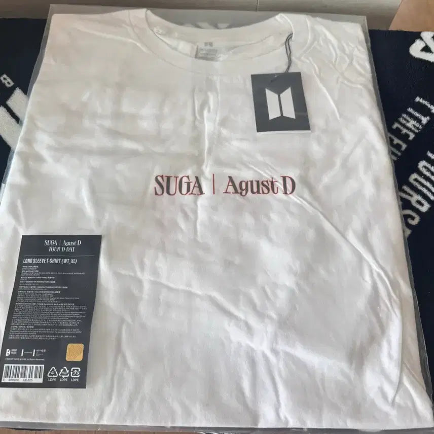 [BUNJANG] BTS Suga Agust D T-Shirt XL (Sealed) / 방탄소년단 SUGA 어거스트디 티셔츠 (미개봉)XL