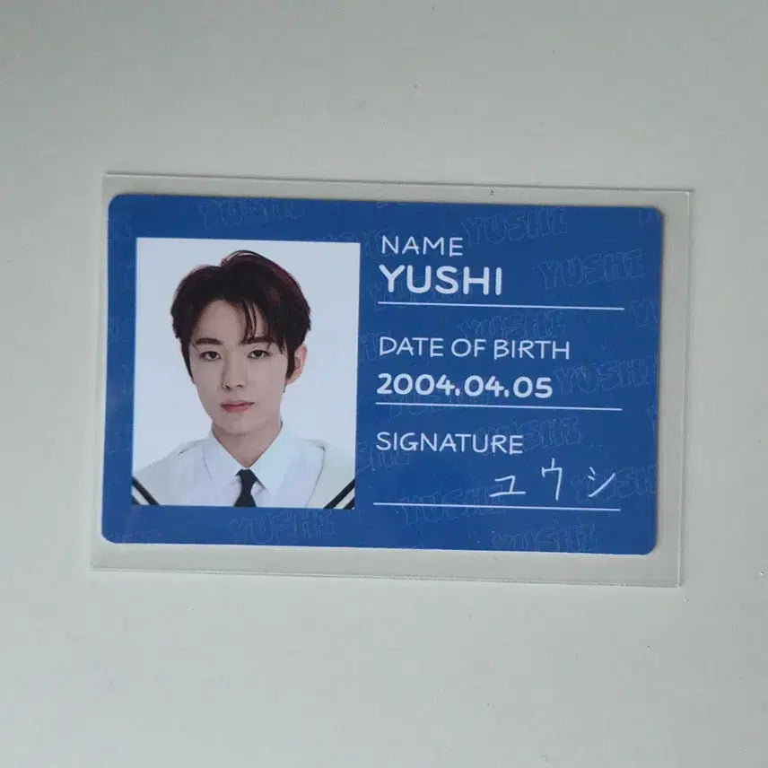 [BUNJANG] Yushi Lastart Pre-debut Photocard / 유우시 라스타트 lastart 아이디카드 엔시티위시